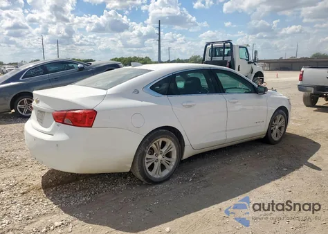 2015 Chevrolet Impala Lt из США, поврежденный, VIN 2G1115SL1F9165486